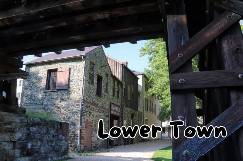 Exploring Lower Town