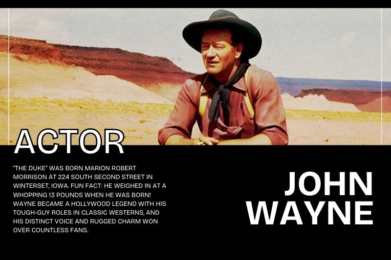 John Wayne Iowa