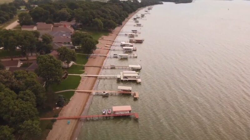 Spirit Lake in Iowa