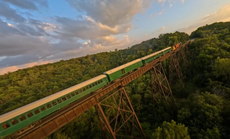 Boone Scenic Valley Railroad highlights