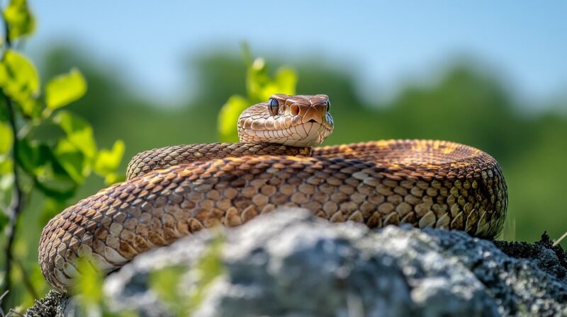 Prairie Rattlesnake - Dangerous Iowa Animals